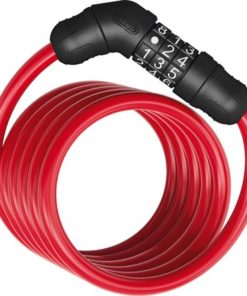 Abus Antivol à spirale Star 4508C/150 code sans support rouge Abus Antivol à spirale Star 4508C/150 code sans support rouge