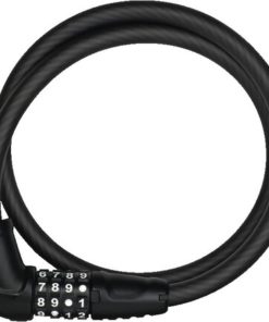 Abus Antivol à câble Numerino 5410C/85 code sans support noir Abus Antivol à câble Numerino 5410C/85 code sans support noir