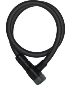 Abus Antivol à câble Racer 6412K/85 avec support SCMU 6K noir Abus Antivol à câble Racer 6412K/85 avec support SCMU 6K noir