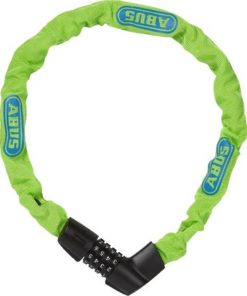 Abus Antivol à chaîne Tresor 1385/75 code sans support vert Abus Antivol à chaîne Tresor 1385/75 code sans support vert