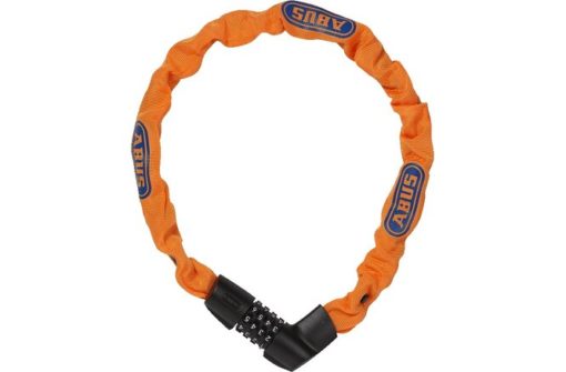 Abus Antivol à chaîne Tresor 1385/75 code sans support orange