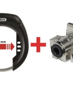 Abus Antivol cadre 5755L & batterie DT2 XPlus Bosch2 à clés identiques noir Abus Antivol cadre 5755L & batterie DT2 XPlus Bosch2 à clés identiques noir