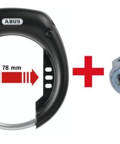 Abus Antivol cadre 5755L & batterie IT3 XPlus Bosch2 à clés identiques noir Abus Antivol cadre 5755L & batterie IT3 XPlus Bosch2 à clés identiques noir