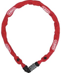 Abus Antivol à chaîne 1200/60 Web code sans support rouge Abus Antivol à chaîne 1200/60 Web code sans support rouge