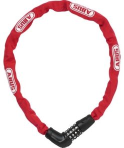 Abus Antivol à chaîne 5805C/75 code sans support rouge Abus Antivol à chaîne 5805C/75 code sans support rouge