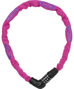 Abus Antivol à chaîne 5805C/75 code sans support pink Abus Antivol à chaîne 5805C/75 code sans support pink