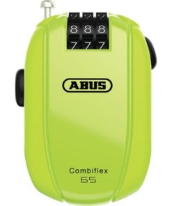 Abus Serrure spéciales Combiflex StopOver 65 code sans support jaune neon Abus Serrure spéciales Combiflex StopOver 65 code sans support jaune neon