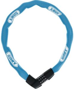 Abus Antivol à chaîne Tresor 1385/85 code sans support aqua Abus Antivol à chaîne Tresor 1385/85 code sans support aqua