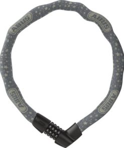 Abus Antivol à chaîne Tresor 1385/75 code sans support grey star Abus Antivol à chaîne Tresor 1385/75 code sans support grey star