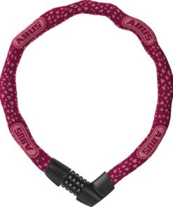 Abus Antivol à chaîne Tresor 1385/75 code sans support cherry heart Abus Antivol à chaîne Tresor 1385/75 code sans support cherry heart