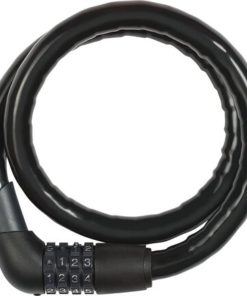 Abus Antivol à câble en acier Tresor 1360/85 code sans support noir Abus Antivol à câble en acier Tresor 1360/85 code sans support noir