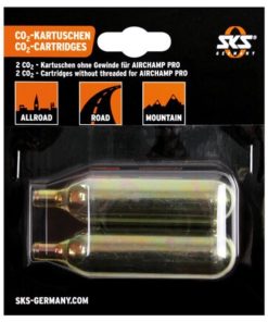 SKS Cartouche CO2 2 x 16g sans filletage SKS Cartouche CO2 2 x 16g sans filletage