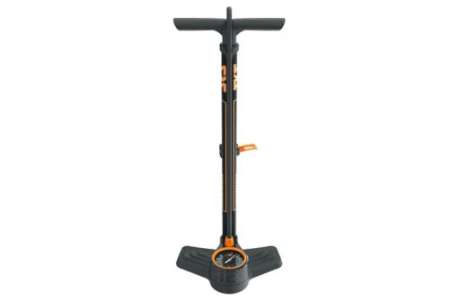SKS Pompe à pied Airkompressor 10.0 acier multi valve noir/orange