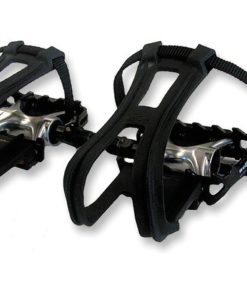 Wellgo Pédale VTT LU-964 9/16″ alu incl.câle-pieds et courroies noire Wellgo Pédale VTT LU-964 9/16″ alu incl.câle-pieds et courroies noire