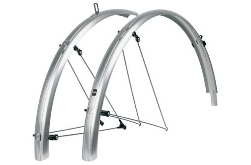 SKS Garde-boue garniture Bluemels Basic 28" 45 mm argent