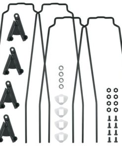 SKS Jeu de tringles Bluemels Style 46 28" incl. fixation noir SKS Jeu de tringles Bluemels Style 46 28" incl. fixation noir