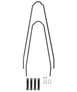 SKS Jeu de tringles Edge AL 46 28" incl. fixation noir SKS Jeu de tringles Edge AL 46 28" incl. fixation noir