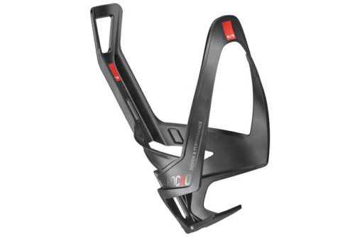 Elite Porte-bidon Rocko Carbon mat noir rouge