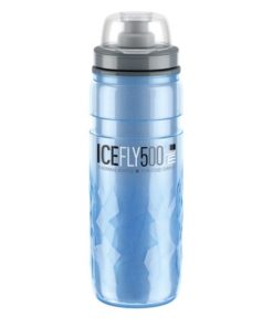 Elite Bidon thérmique Ice Fly plastique 2.5 heures 500 ml bleu