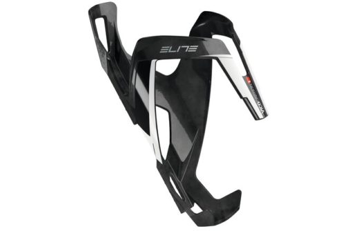 Elite Porte-bidon Vico Carbon glossy noir-blanc