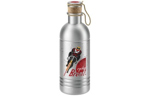 Elite Bidon Eroica Cycles Brenta alu 600 ml argent