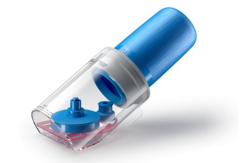 Elite Bidon stérilisateur bleu- transparent