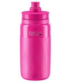 Elite Bidon Fly Tex 550 ml clear pink Elite Bidon Fly Tex 550 ml clear pink