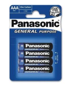 Pile R03 Micro 1.5V lot a 4 pcs.