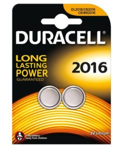 Duracell Pile CR2016 3V Lithium plate blister à 2 Duracell Pile CR2016 3V Lithium plate blister à 2