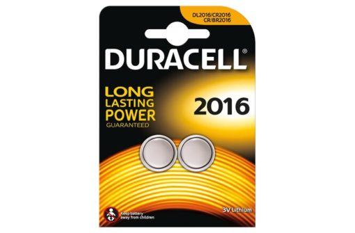 Duracell Pile CR2016 3V Lithium plate blister à 2
