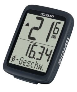 Sigma Compteur BC 8.0 WR avec câble noir Sigma Compteur BC 8.0 WR avec câble noir