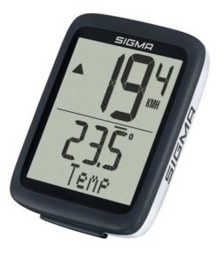 Sigma Compteur BC 10.0 WR avec câble noir/blanc Sigma Compteur BC 10.0 WR avec câble noir/blanc