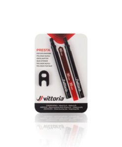 Vittoria Rallonge pour valves 30 mm valve Presta lot à 2 pièces Vittoria Rallonge pour valves 30 mm valve Presta lot à 2 pièces