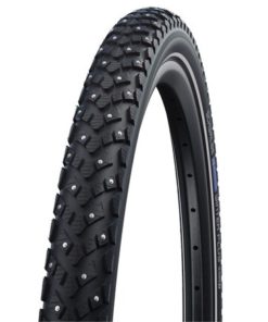 Schwalbe Pneu Marathon Winter Plus 700x40C rigide avec bande réfléchissante blac Schwalbe Pneu Marathon Winter Plus 700x40C rigide avec bande réfléchissante blac