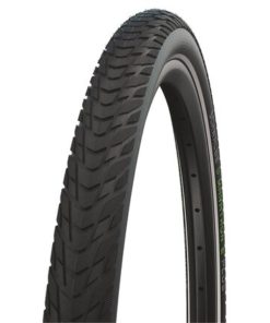 Schwalbe Pneu Marathon E-Plus 28x2.00 rigide avec bande réfléchissante black Schwalbe Pneu Marathon E-Plus 28x2.00 rigide avec bande réfléchissante black