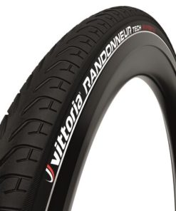 Vittoria Pneu Randonneur Tech G2.0 27.5x1.75 rigide a/bande réfléchissante Vittoria Pneu Randonneur Tech G2.0 27.5x1.75 rigide a/bande réfléchissante