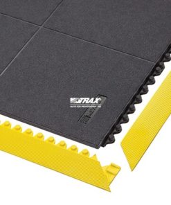 Notrax Bordures pour tapis anti-fatique femelle 19mm 91cm jaune Notrax Bordures pour tapis anti-fatique femelle 19mm 91cm jaune