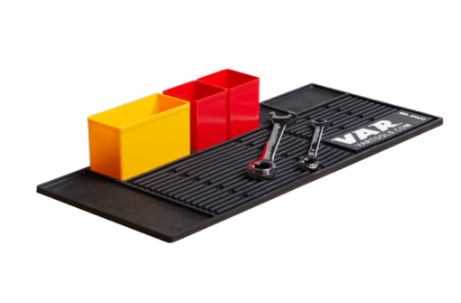 VAR Tapis d'établi en caoutchouc noir MO-52073