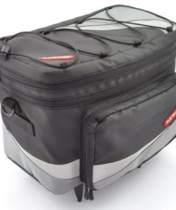 Pletscher Sacoche pour porte-bagage Basilea avec adaptateur 3-points noir Pletscher Sacoche pour porte-bagage Basilea avec adaptateur 3-points noir