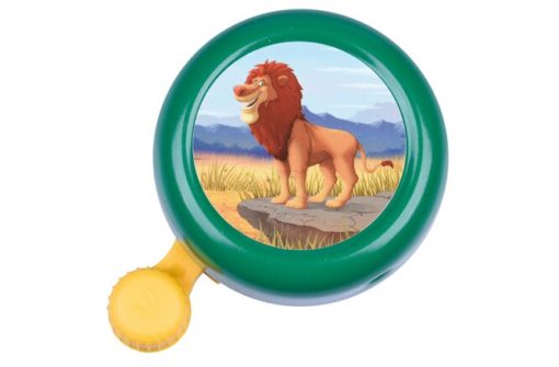 Widek Sonnette d’enfants Animal Kingdom acier vert laquée une pièce par carte