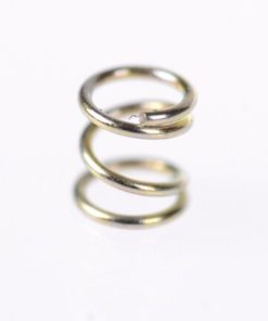 FOX Spring 0.125TLGx0.125ODx36.45 lbs/in Music Wire Zinc plated FOX Spring 0.125TLGx0.125ODx36.45 lbs/in Music Wire Zinc plated