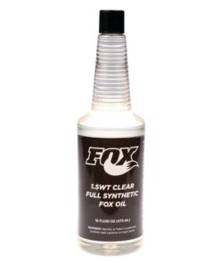 FOX Oil AM 1.5wt Synthetic 16oz. clear FOX Oil AM 1.5wt Synthetic 16oz. clear