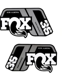 FOX 21 36 P-S gray Logo mat black FOX 21 36 P-S gray Logo mat black