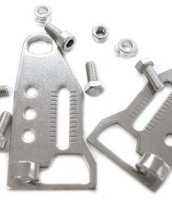 Pletscher  Plaques aubans réglable pour Quick-rack par paire inox Pletscher  Plaques aubans réglable pour Quick-rack par paire inox