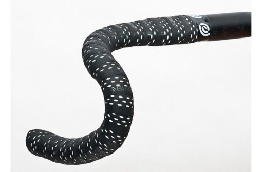 Bike Ribbon Guidoline Drops noir avec gouttes blanches