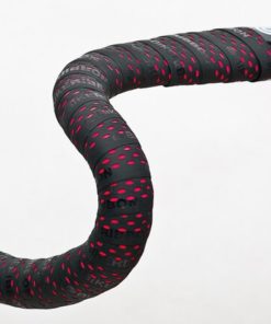 Bike Ribbon Guidoline Drops noir avec gouttes rouges Bike Ribbon Guidoline Drops noir avec gouttes rouges