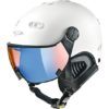 CP Ski CARACHILLO Helmet white soft touch / Visor Nr.26 L CP Ski CARACHILLO Helmet white soft touch / Visor Nr.26 L