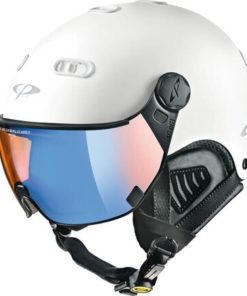 CP Ski CARACHILLO Helmet white soft touch / Visor Nr.26 L CP Ski CARACHILLO Helmet white soft touch / Visor Nr.26 L