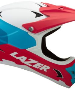 LAZER Casque Unisex Extreme Phoenix+ ASTM blanc bleu rouge L LAZER Casque Unisex Extreme Phoenix+ ASTM blanc bleu rouge L