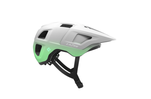 LAZER Casque Unisex MTB Finch KinetiCore matte white mint One Size